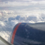 Облака из иллюминатора SuperJet100 © Вита Алая