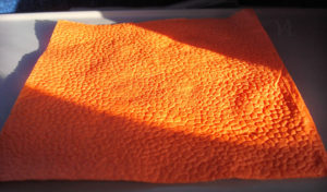 Яркая салфетка на рейсе Аэрофлота © Вита Алая